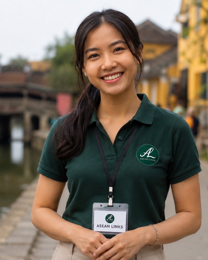 Trang, local tour guide and destination support for ASEAN LINKS in Vietnam