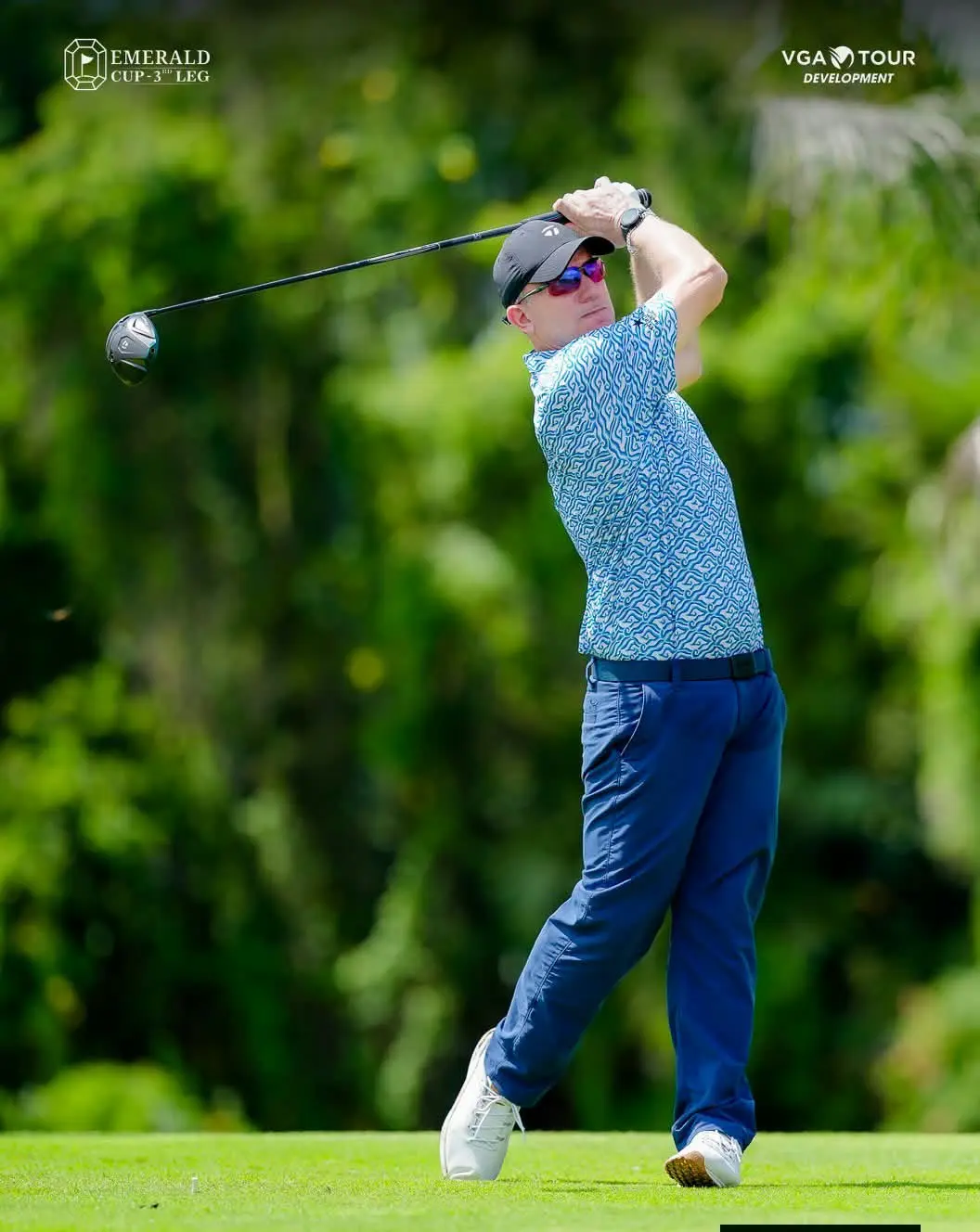 Jerram Chudleigh competing in a VGA Tour professional event in Vietnam