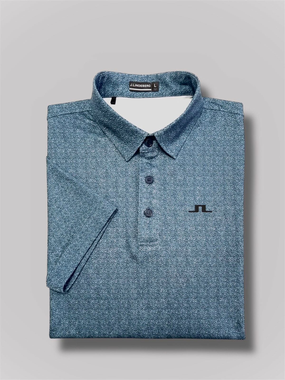 Light blue custom golf polo folded, bulk polo shirts golf clubs