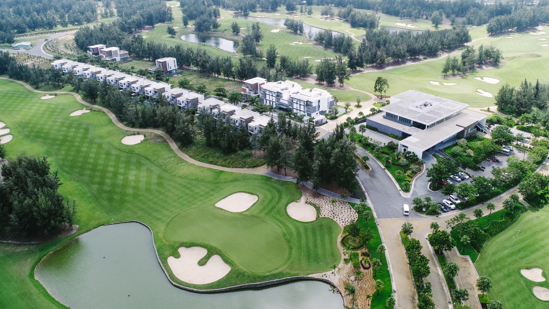 BRG Golf Resort Da Nang aerial