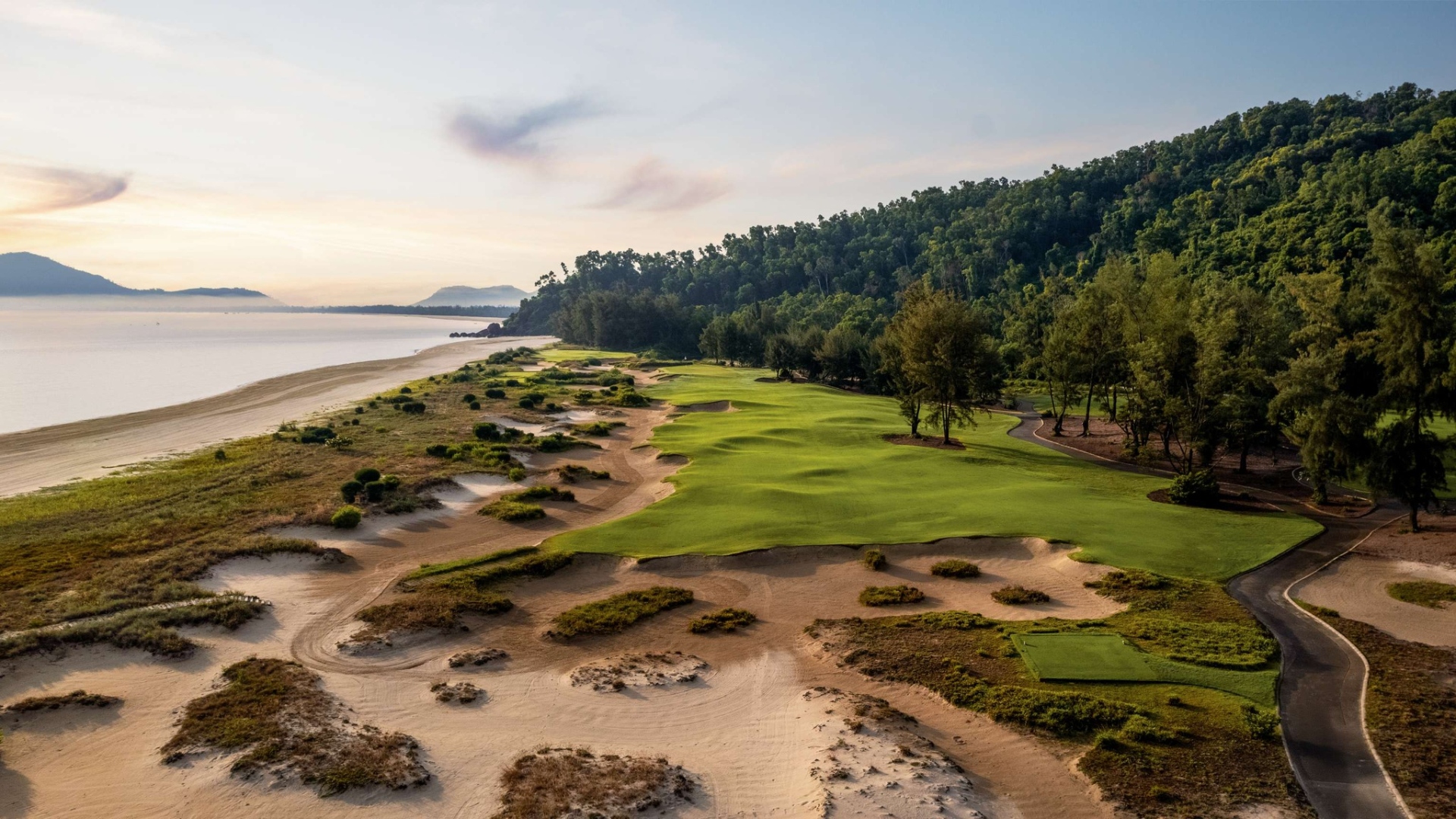 Championship golf course, Hanoi, Vietnam